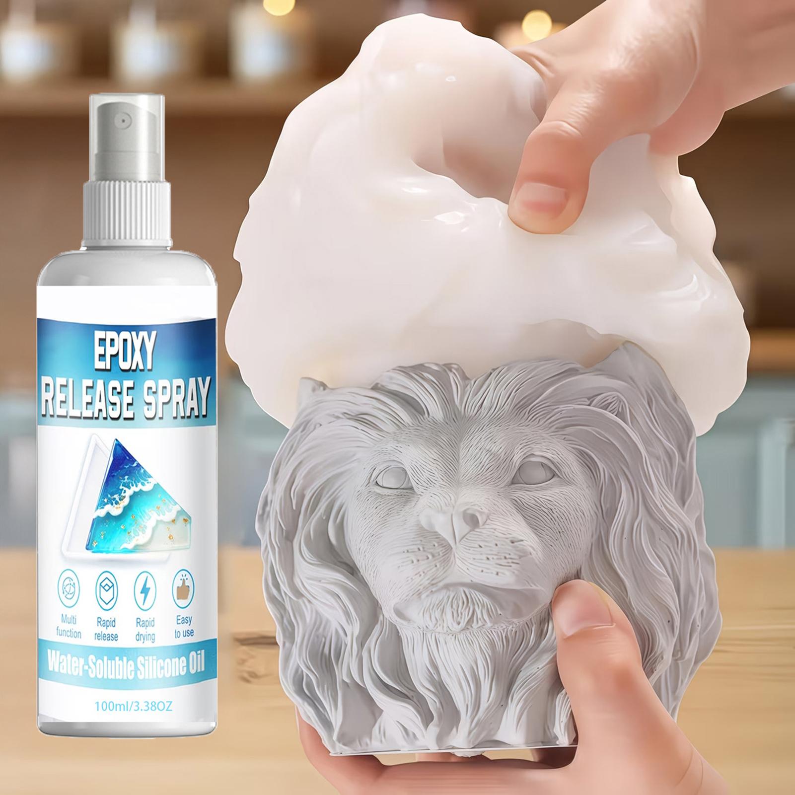 Resin Casting Mold - 100ml Silicone Release Spray Epoxy Release