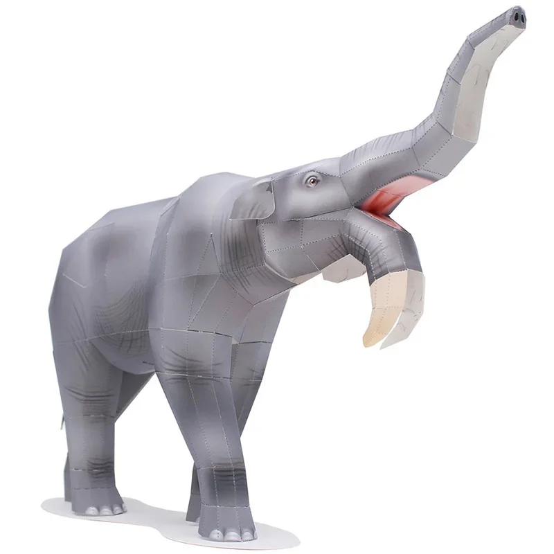 Art Craft Elephant - Deinotherium Elephant Origami Art Folding Mini