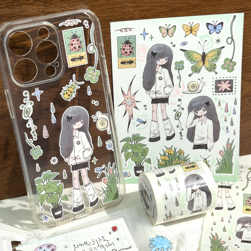 Art Craft 2 Year Olds - 6pc Scrapbook Decorative Character Stickers 2