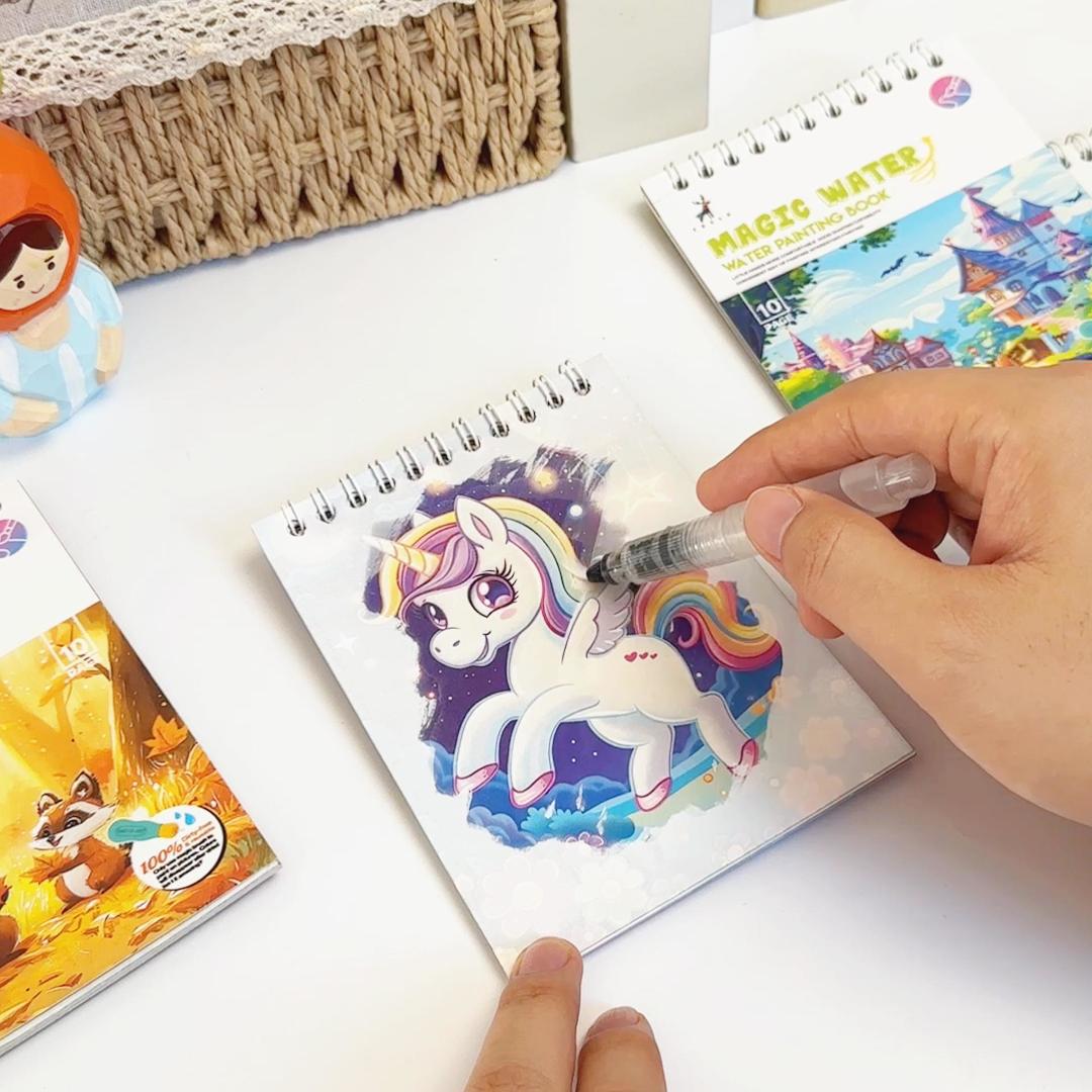 Art Craft Activities For Preschoolers - Magic Water Drawing Book for Kids