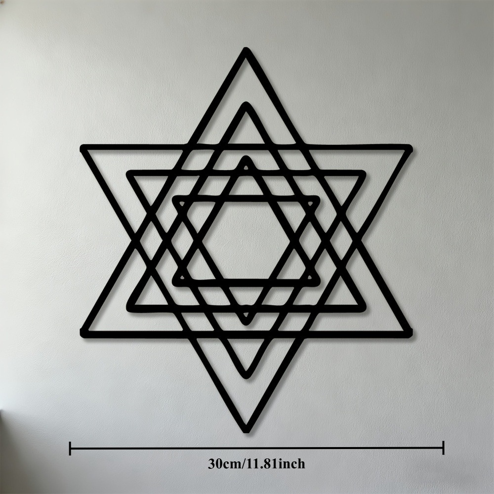 Art & Craft Valley - CIFBUY Metal Wall Art Iron Star