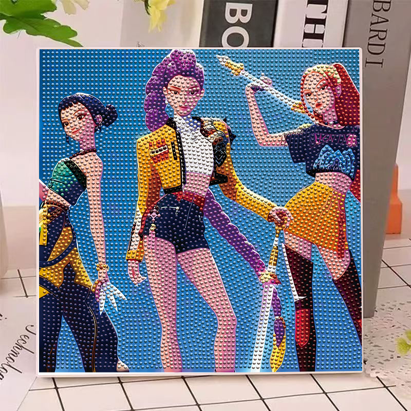 Art Craft Market - Anime Hunters Gilrs Lumi Mila Zoi
