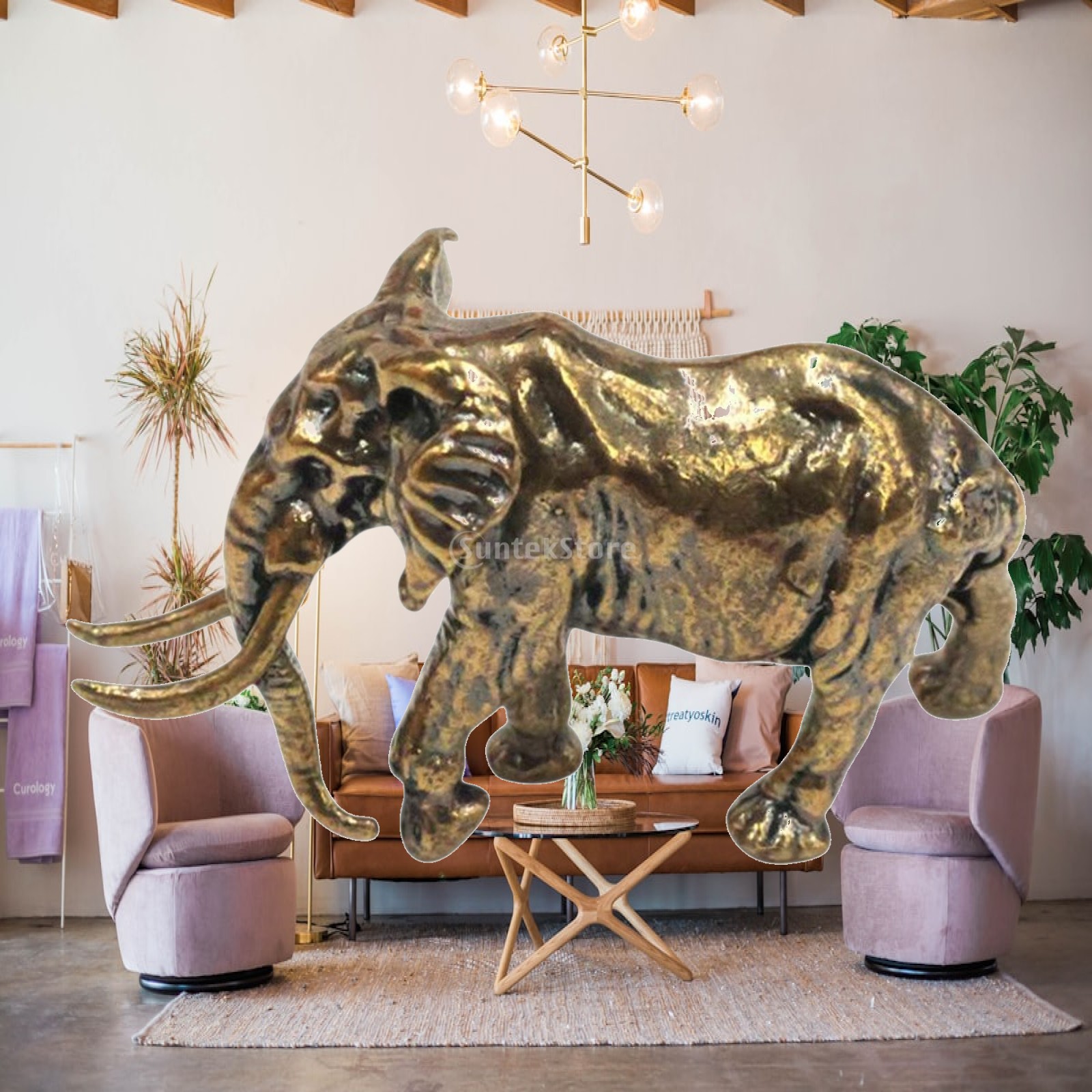 Art Craft Elephant - Brass Elephant Ornament Art Crafts Hand