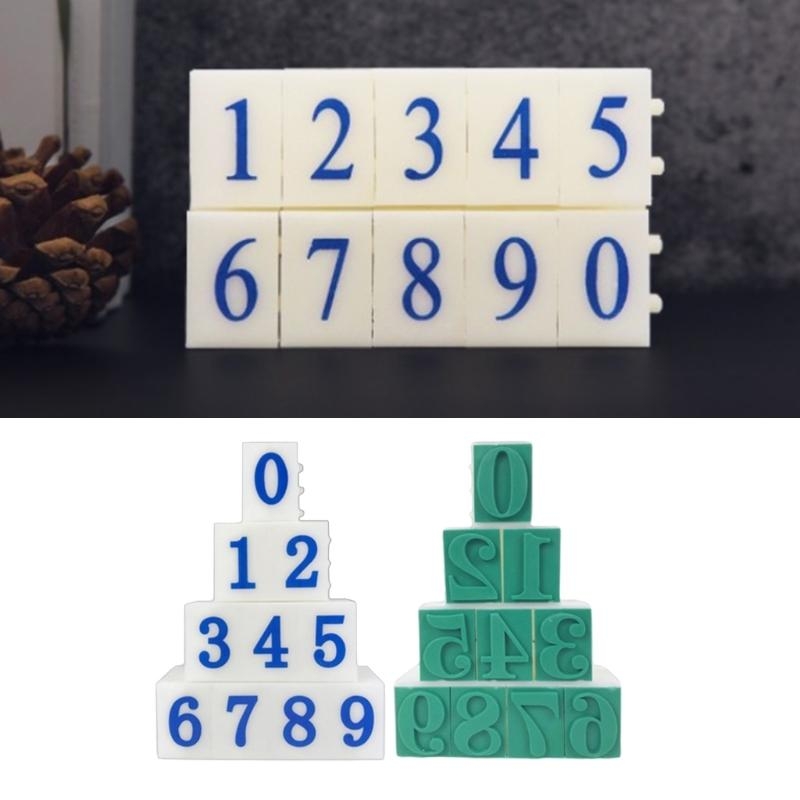 Art Craft Description - C9GC Set Of 10Pcs Detachable Number