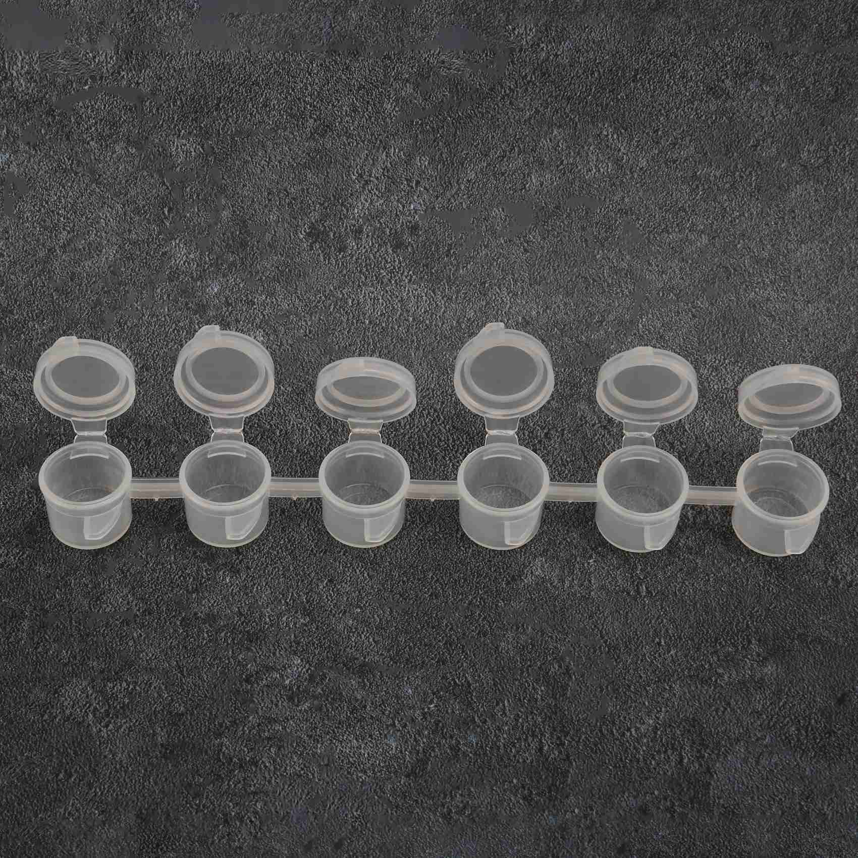Art Craft Description - Superior-16 Strips/96 Pots 3Ml Empty Paint