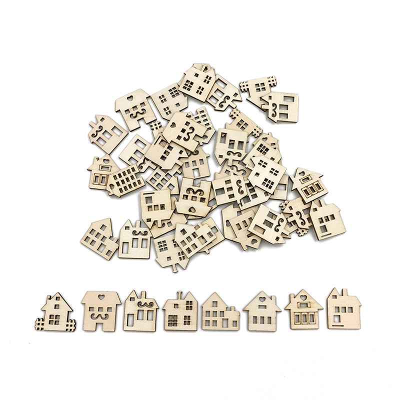 Art Craft Activities For Preschoolers - 50pcs Unpainted Wood Slices for Boys