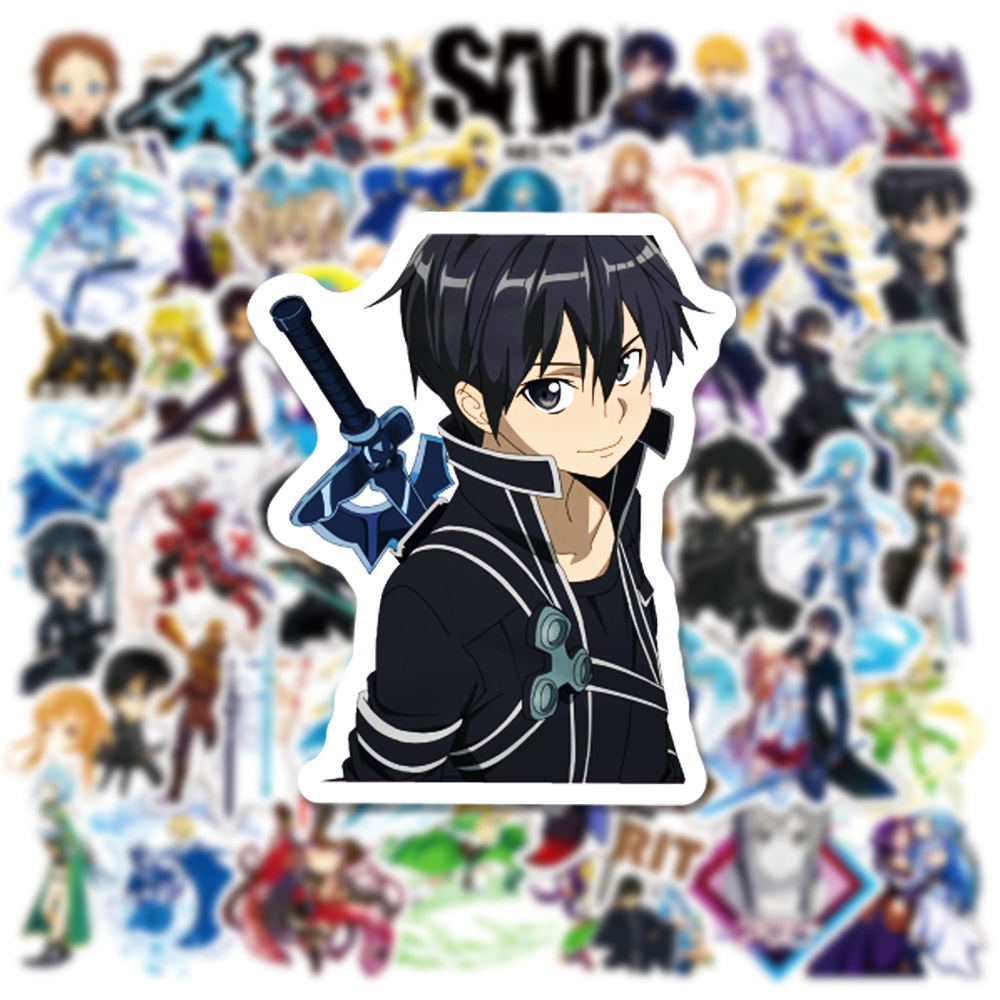 Art Craft Online - 1‌0/30/50PCS Anime Sword Art Online Sticker