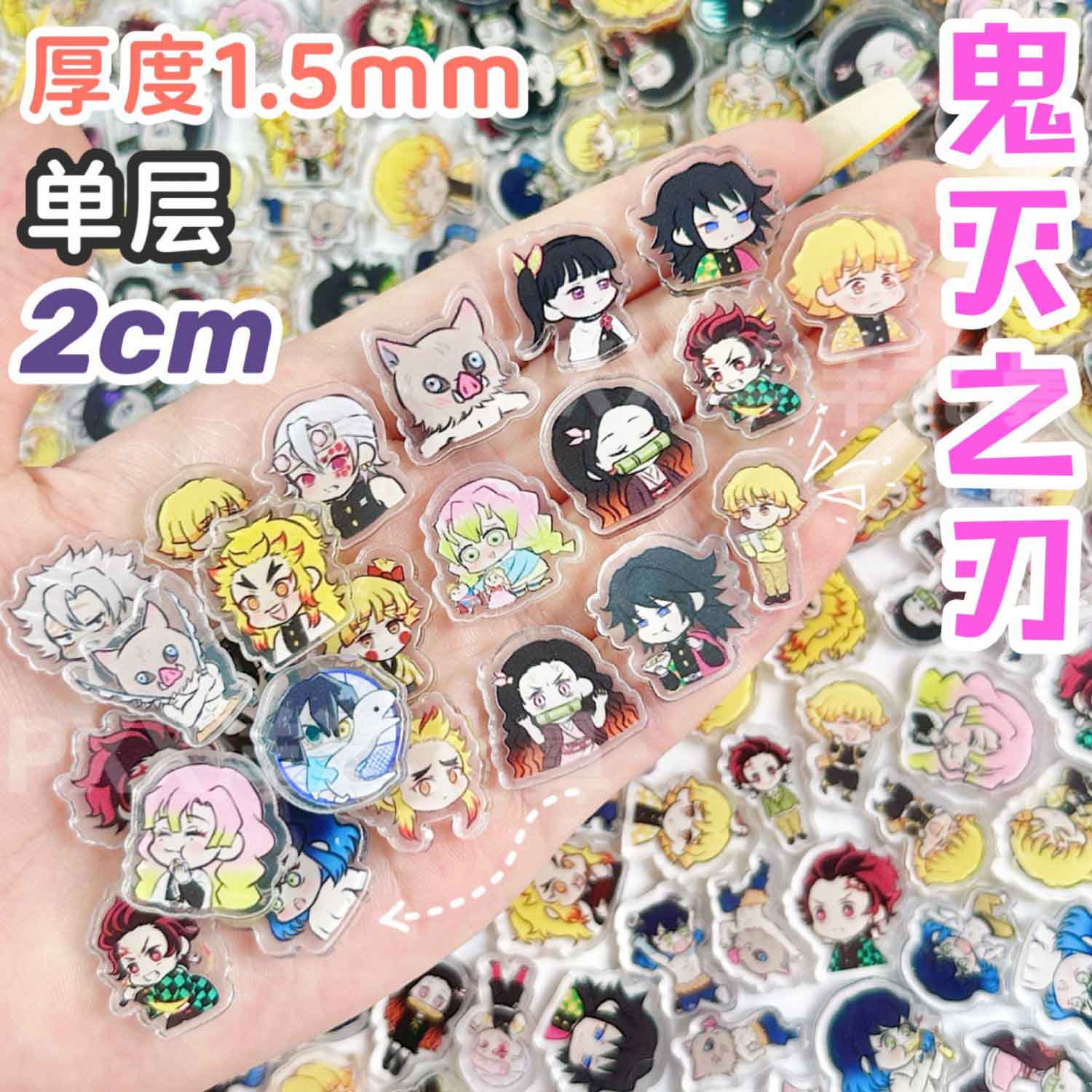 50/100Pcs 1/2cm Mini Demon Sla - Art Craft Market ulasan dan harga