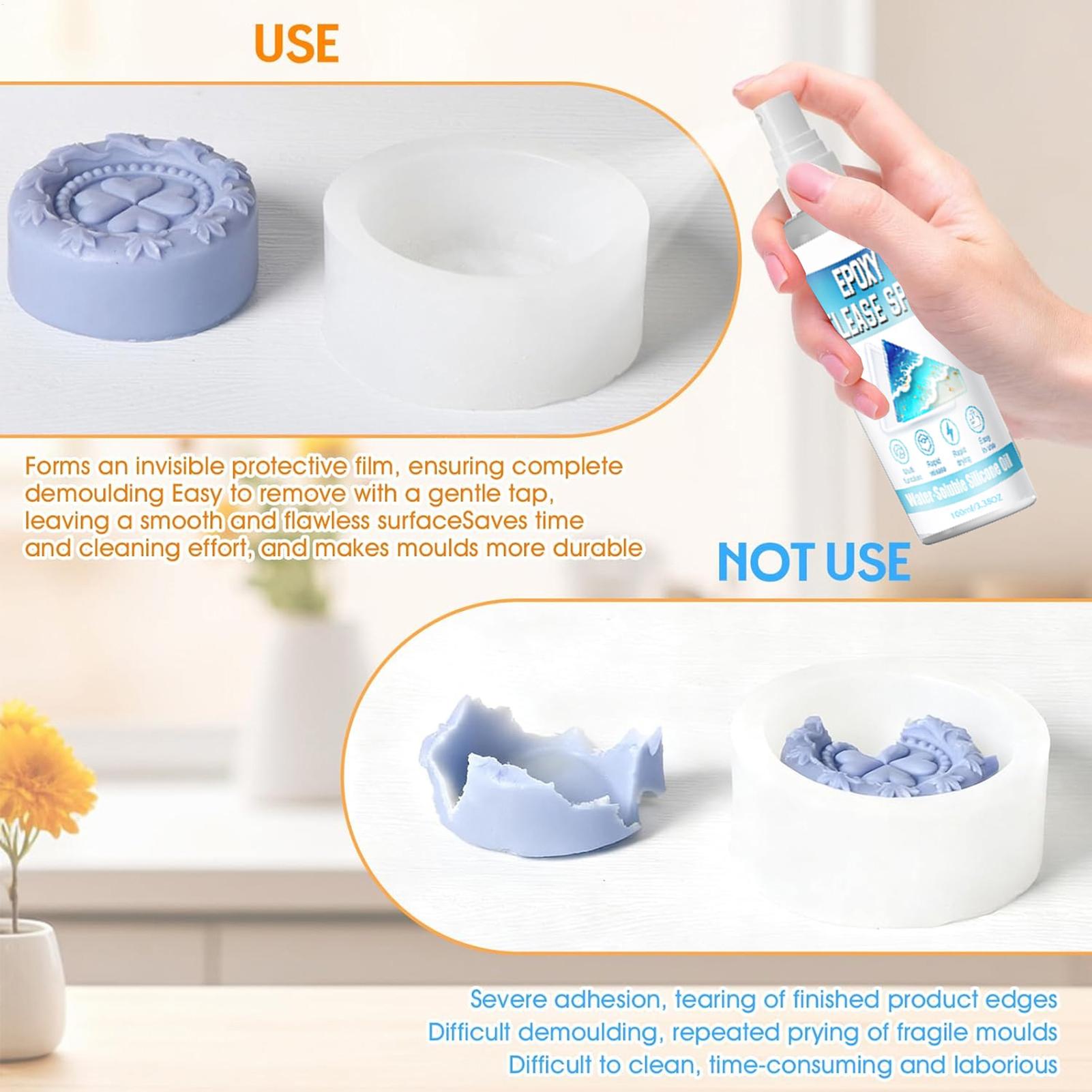 100ml Silicone Release Spray E - Resin Casting Mold ulasan dan harga