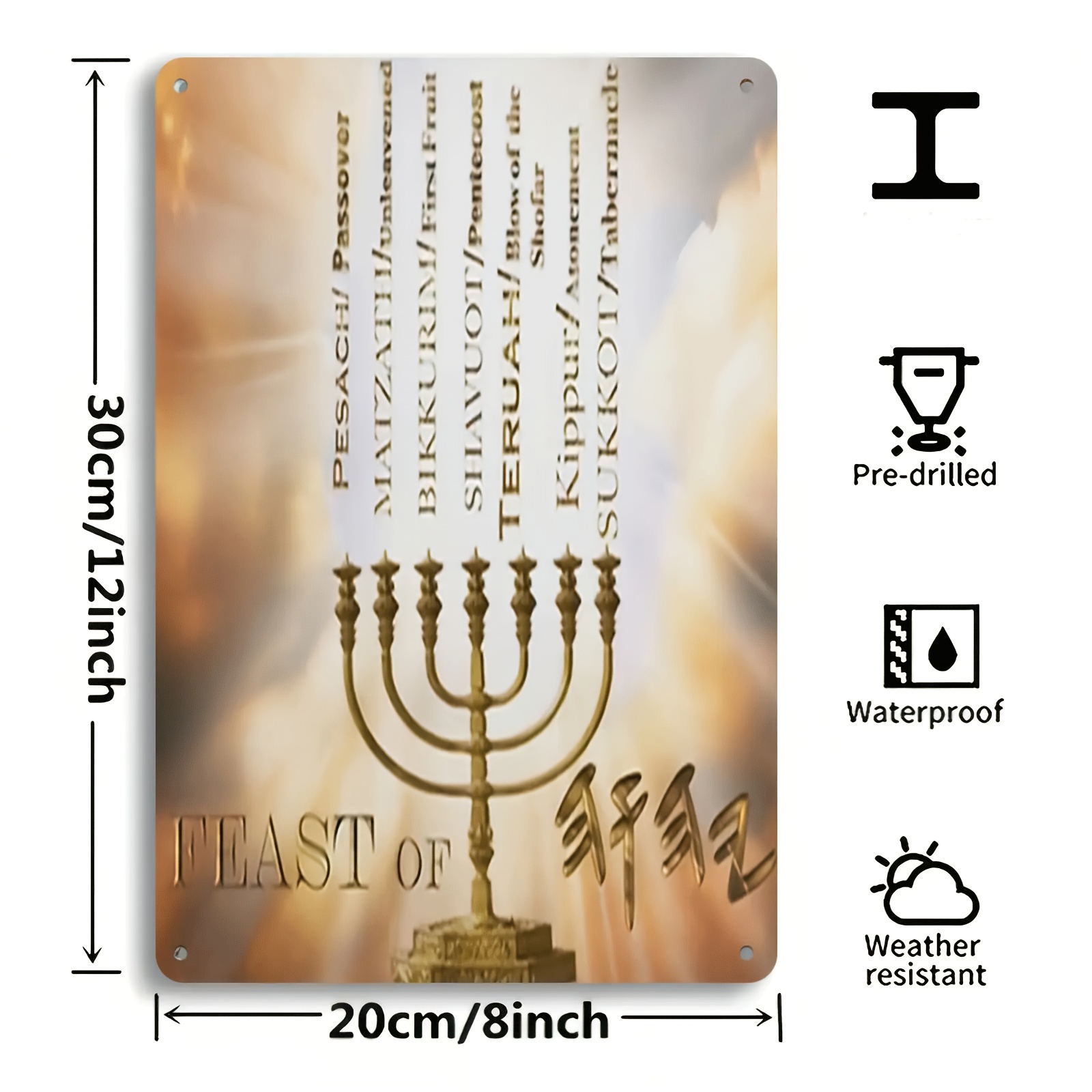 CIFBUYHebrew Star of David Alu - Art & Craft Hari Raya ulasan dan harga