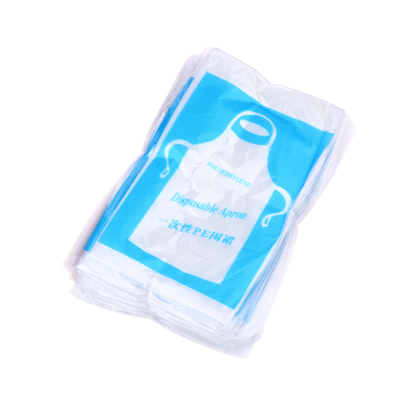 ·25pcs Disposable Aprons Clear - Art Craft Adult ulasan dan harga