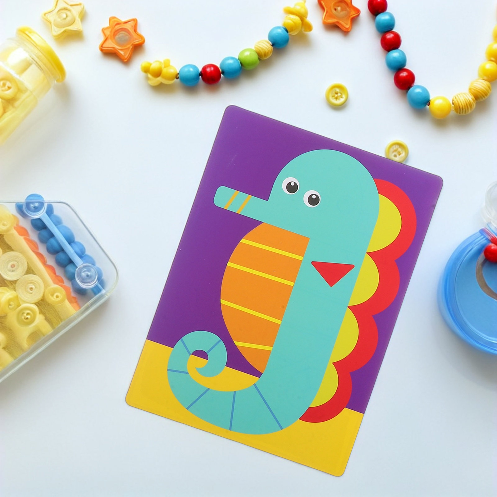 1Set 3D Eva Sticker Puzzle Cre - Art Craft Activities For Preschoolers ulasan dan harga