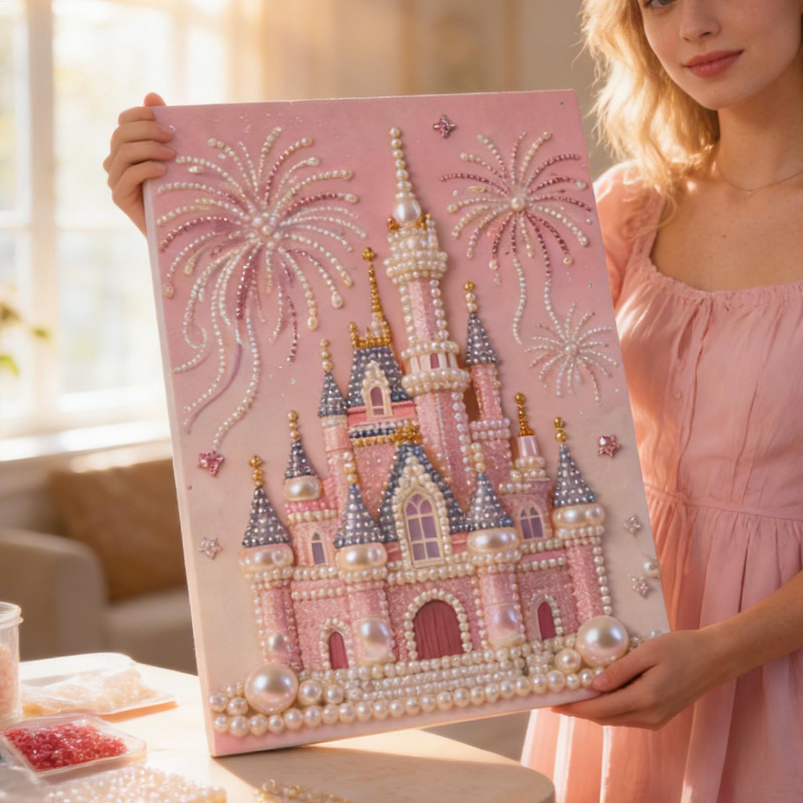 DIY Pearl Painting Kit Beaded  - Art Craft Adult ulasan dan harga