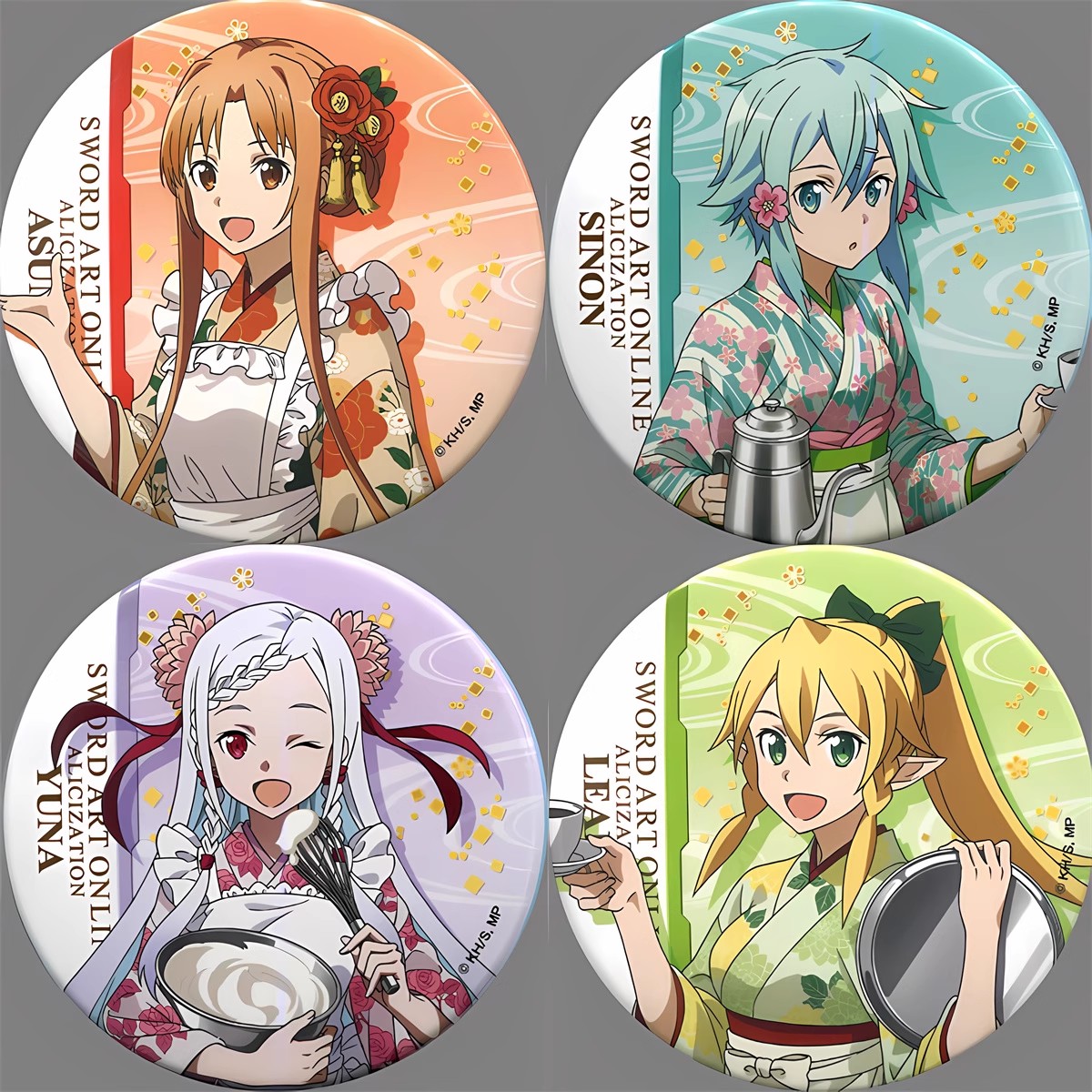 58mm Anime Sword Art Online SA - Art Craft Online ulasan dan harga