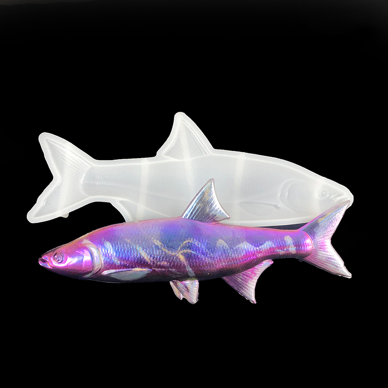 1pc Fish Silicone Epoxy Mold L - Resin Casting Mold ulasan dan harga