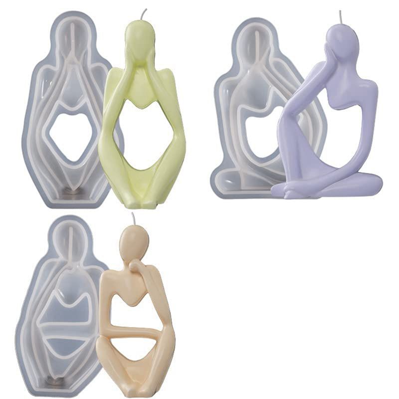 AA73 3 PCS Art Thinker Silicon - Art Craft Description ulasan dan harga