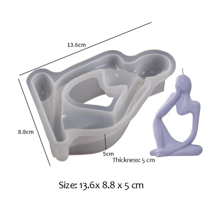 AA73 3 PCS Art Thinker Silicon - Art Craft Description ulasan dan harga