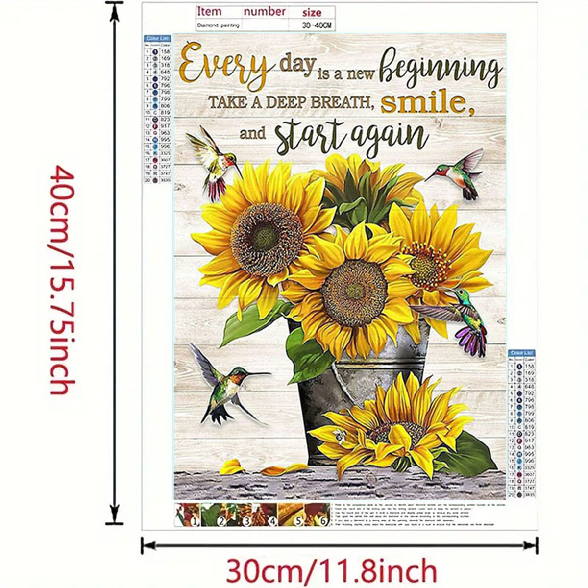 A Sunflower Diamond Painting S - Art Craft Adult ulasan dan harga
