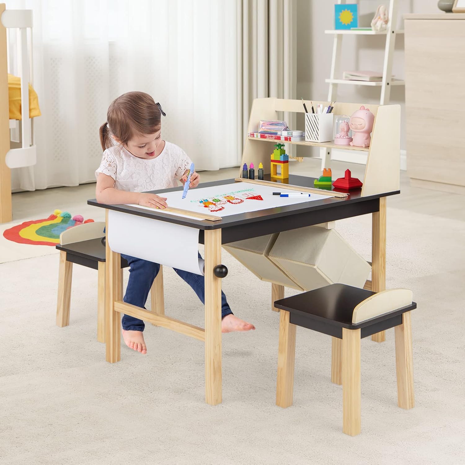 Kids Art Table and Chair Set,  - Art Craft 2 Year Olds ulasan dan harga
