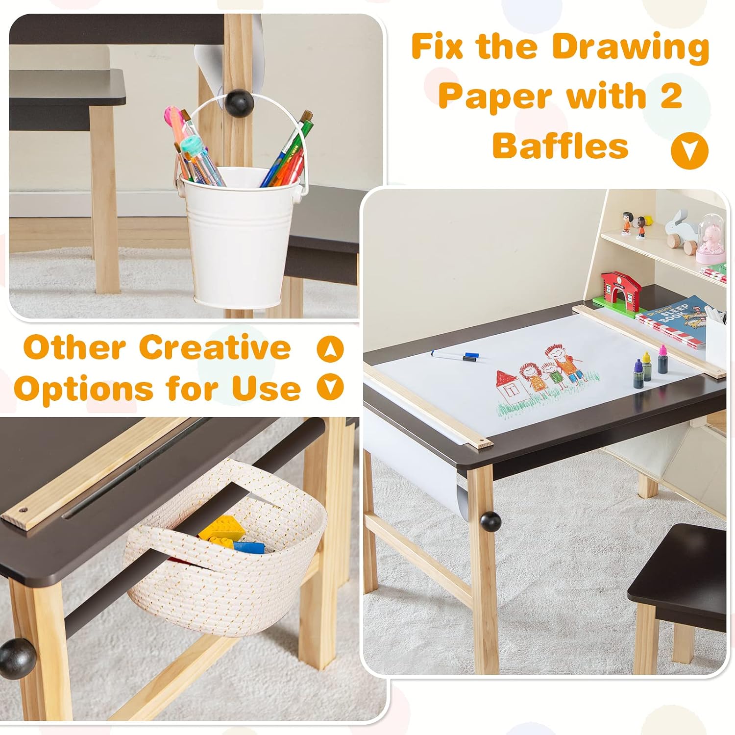 Kids Art Table and Chair Set,  - Art Craft 2 Year Olds ulasan dan harga