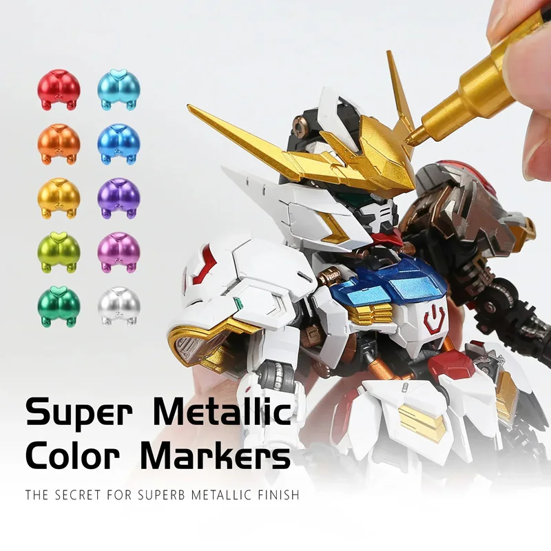 Metallic Markers Colouring Pen - Illustration Marker Set ulasan dan harga