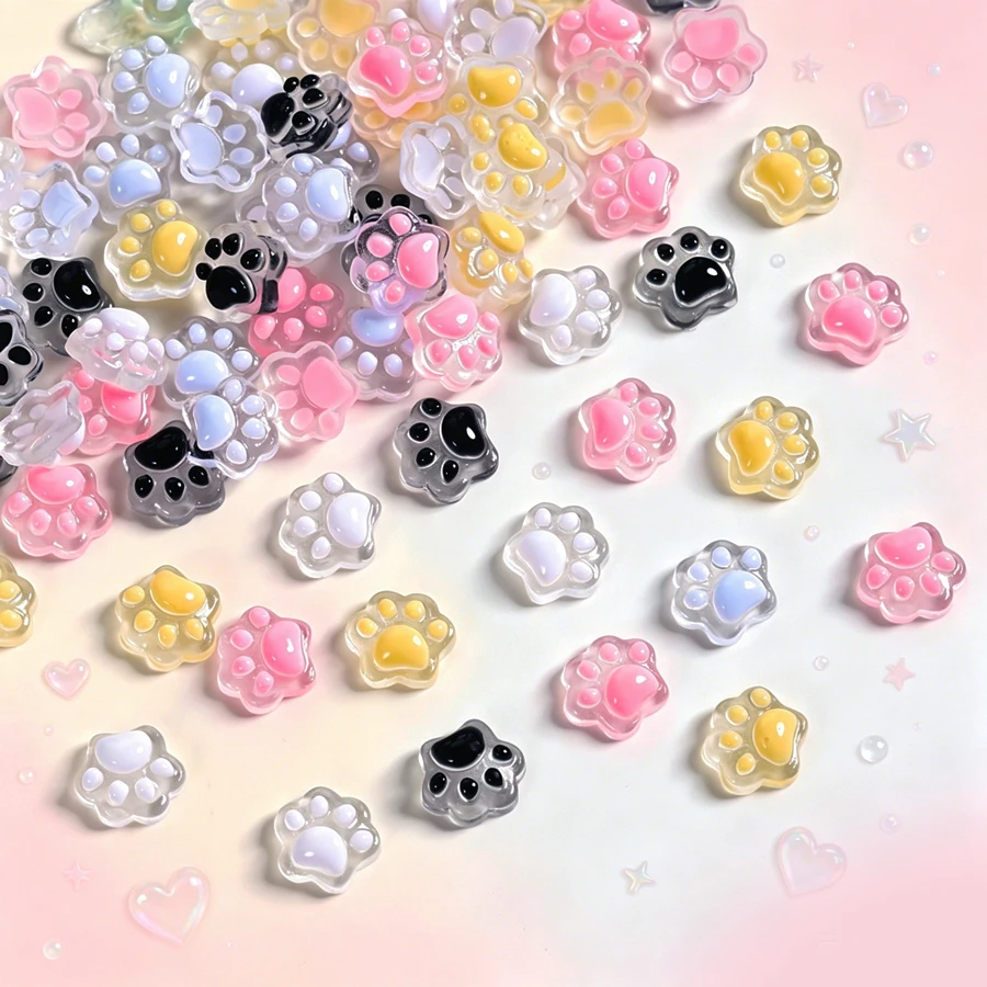 50Pcs Cute Cat Paws Ladybug Bu - Art Craft Ladybug ulasan dan harga