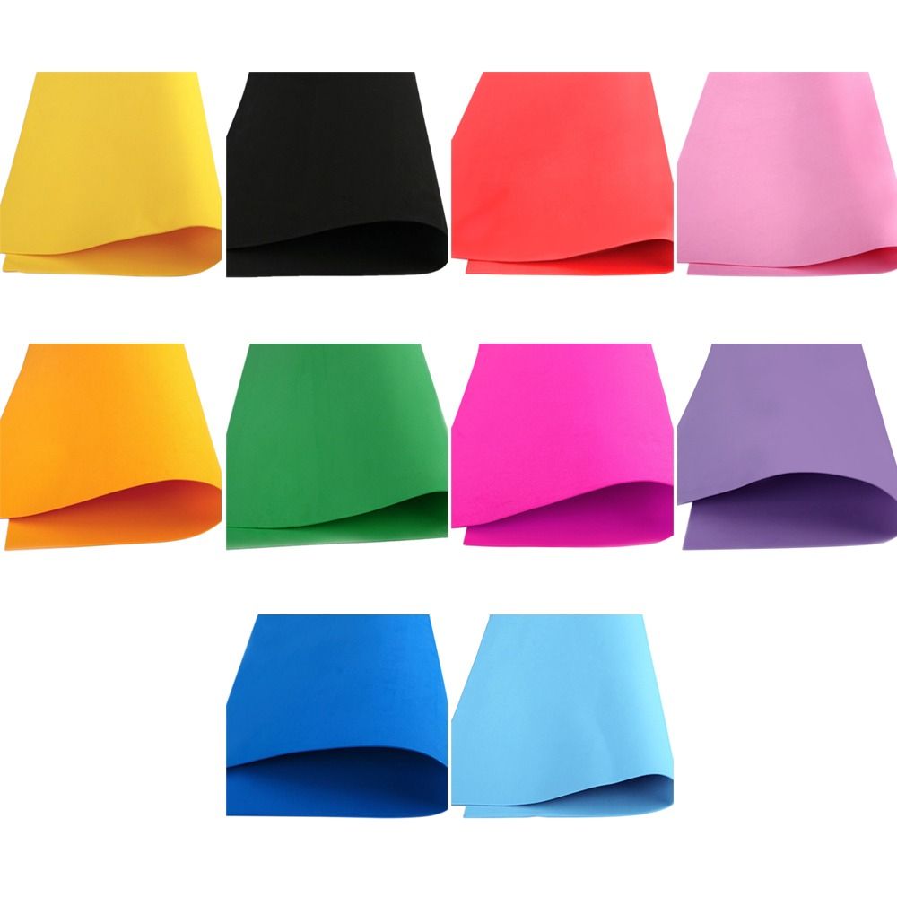 EVA 10pcs Sponge Foam Paper 1m - Art Craft 2 Year Olds ulasan dan harga