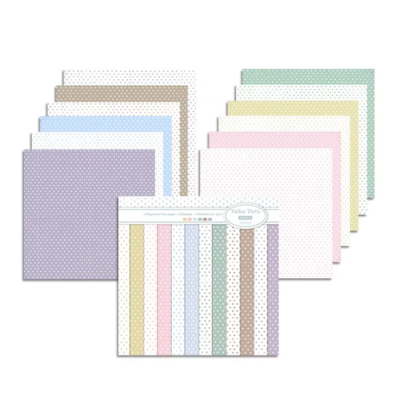 24 Sheets 30x30cm Scrapbook Pa - Art Craft Journal ulasan dan harga