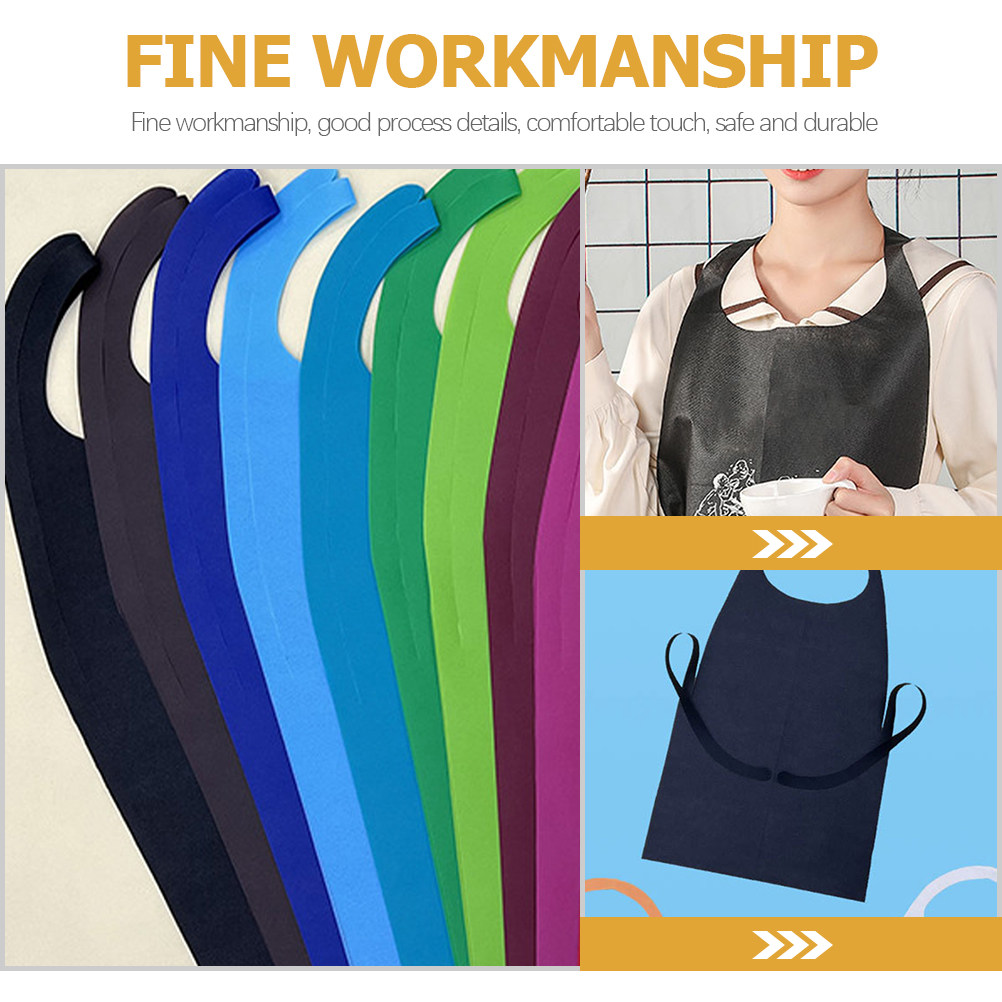 12Pcs Disposable Aprons Heavy- - Art Craft Adult ulasan dan harga