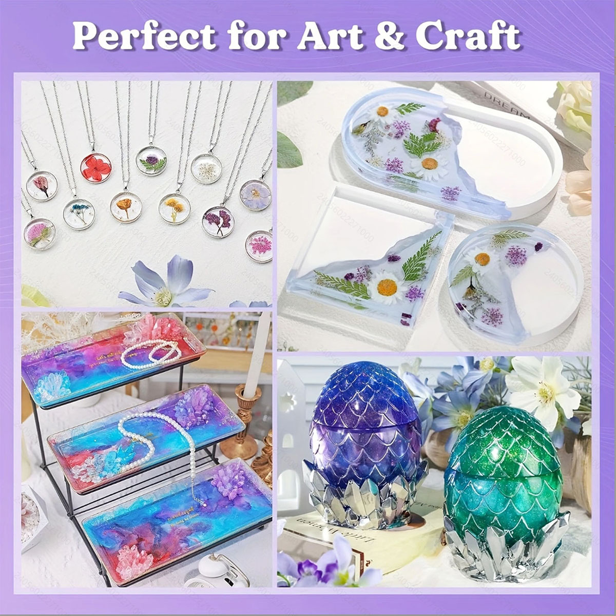 125ml/250ml Crystal Clear Cast - Resin Casting Mold ulasan dan harga