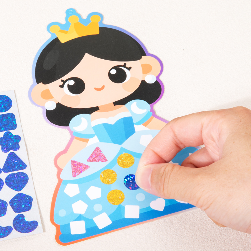 Mirror Mosaic Sticker Toys Cre - Art Craft 2 Year Olds ulasan dan harga