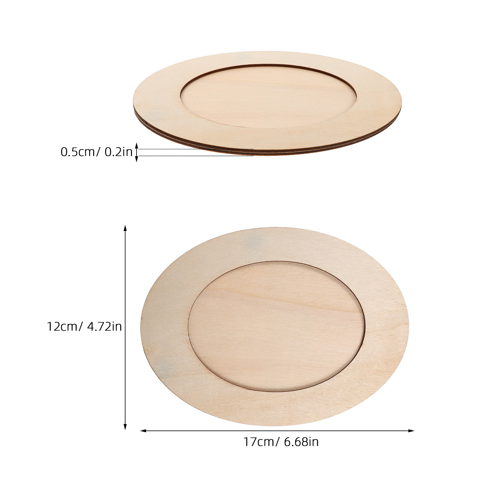 Unfinished Oval Wooden Picture - Art Craft Activities For Preschoolers ulasan dan harga