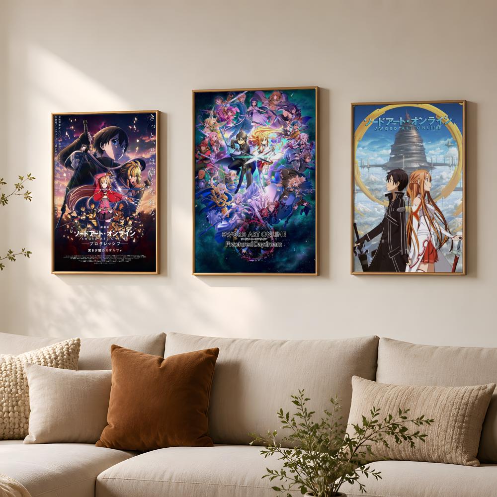 Anime S-Sword Art Online-e Pos - Art Craft Online ulasan dan harga