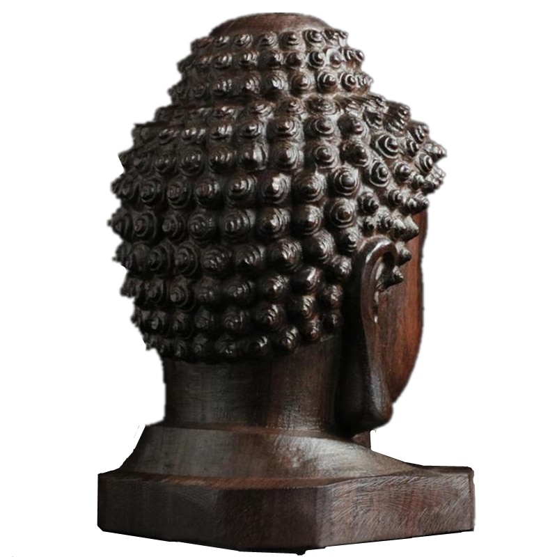 1/2pcs Wooden Sakyamuni Statue - Art Craft India ulasan dan harga