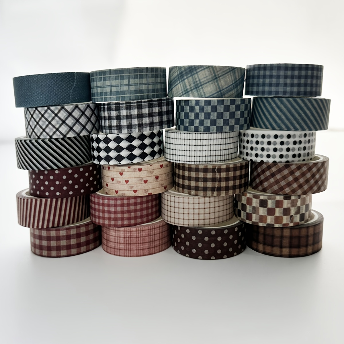 Washi Tape Set, 6 Rolls, Assor - Art Craft Journal ulasan dan harga