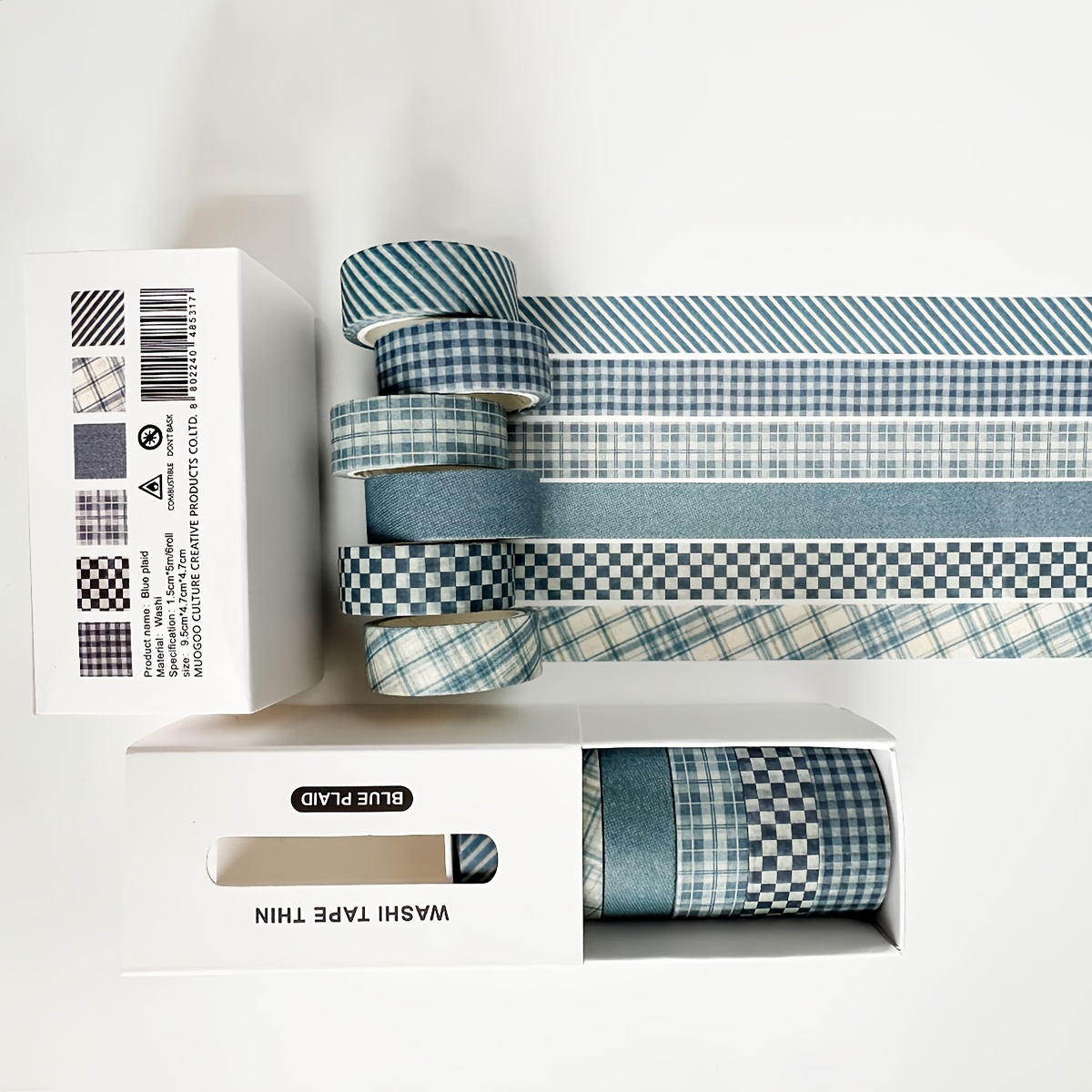 Washi Tape Set, 6 Rolls, Assor - Art Craft Journal ulasan dan harga