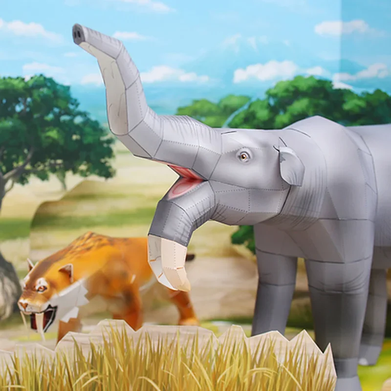 Deinotherium Elephant Origami  - Art Craft Elephant ulasan dan harga