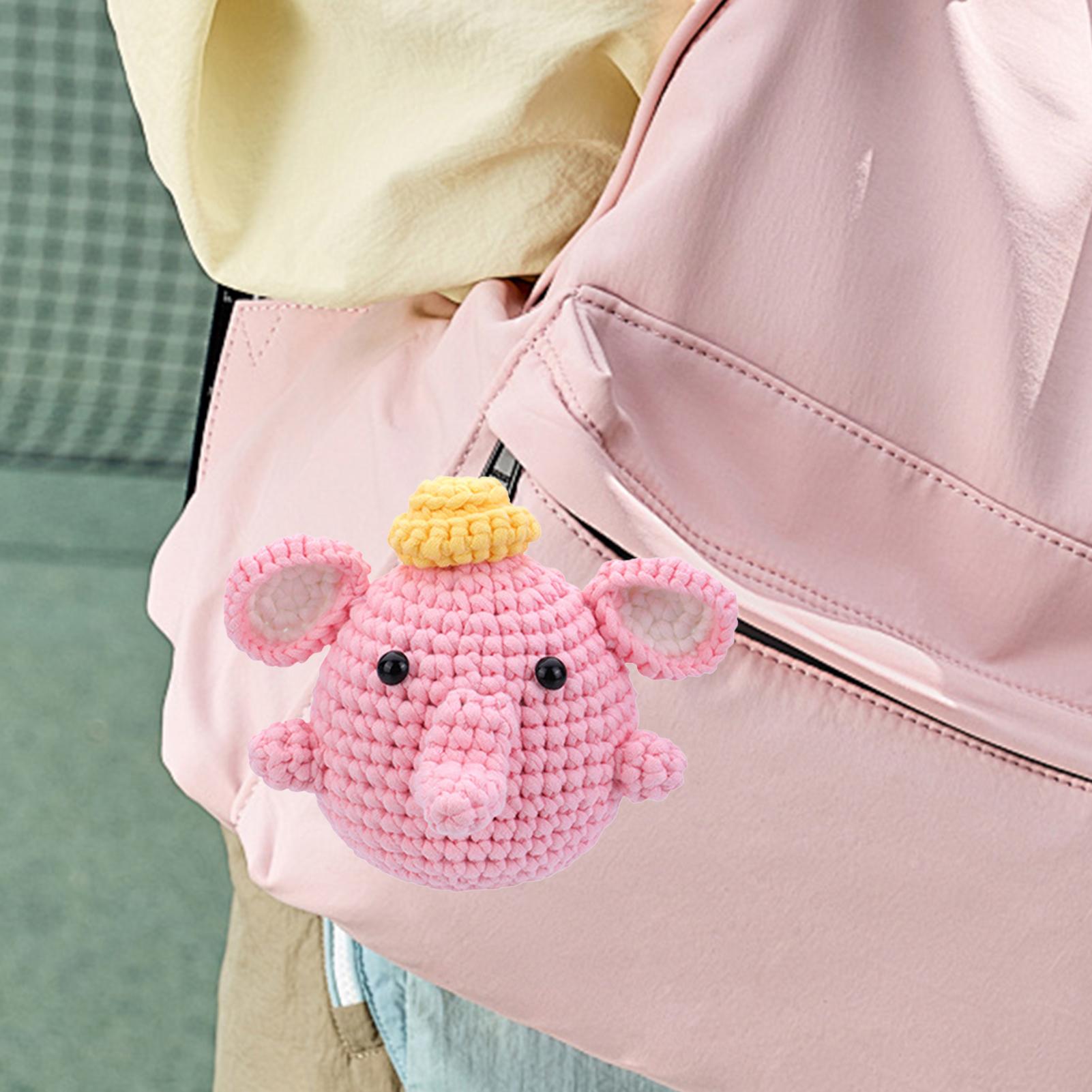 Crochet Starter Kit Handmade E - Art Craft Elephant ulasan dan harga