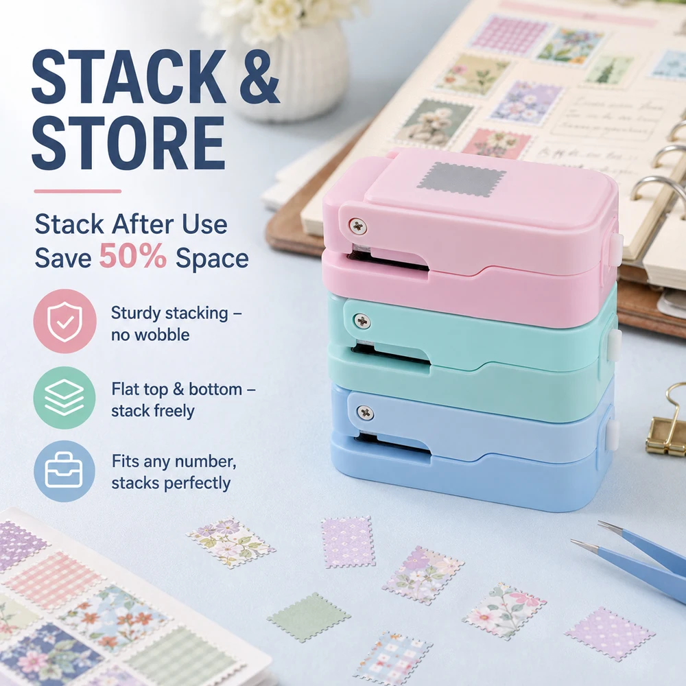 Portable Stackable Stamp Borde - Art Craft Journal ulasan dan harga