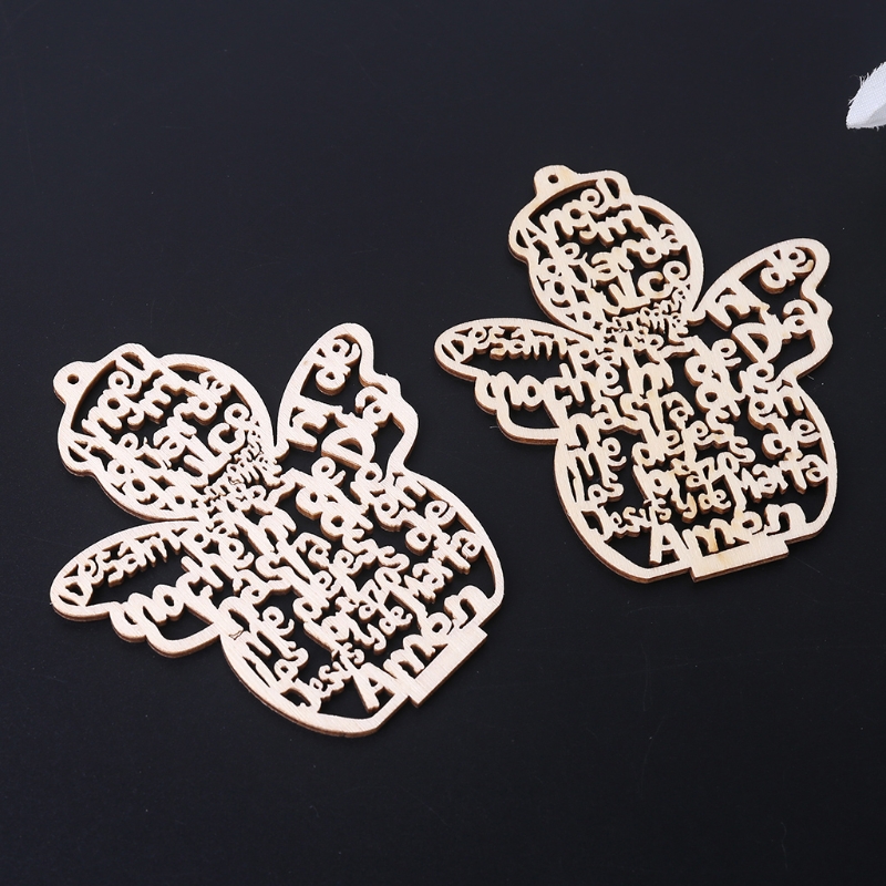 12 Pcs/Pack Wooden Hollow Out  - Art Craft Description ulasan dan harga