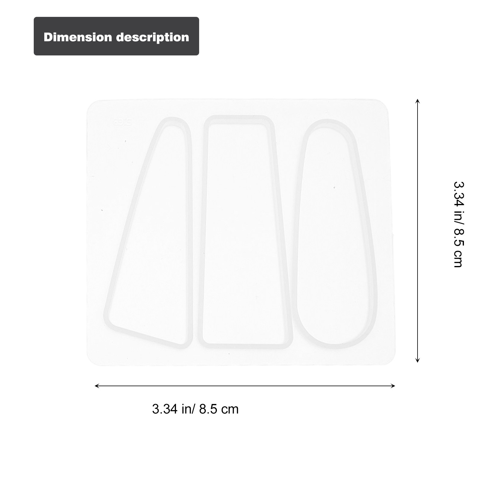 14Pcs Hair Clip Mold Silicone  - Resin Casting Mold ulasan dan harga