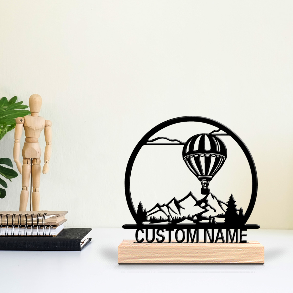 1pc Hot air balloon Customized - Art Craft Market ulasan dan harga