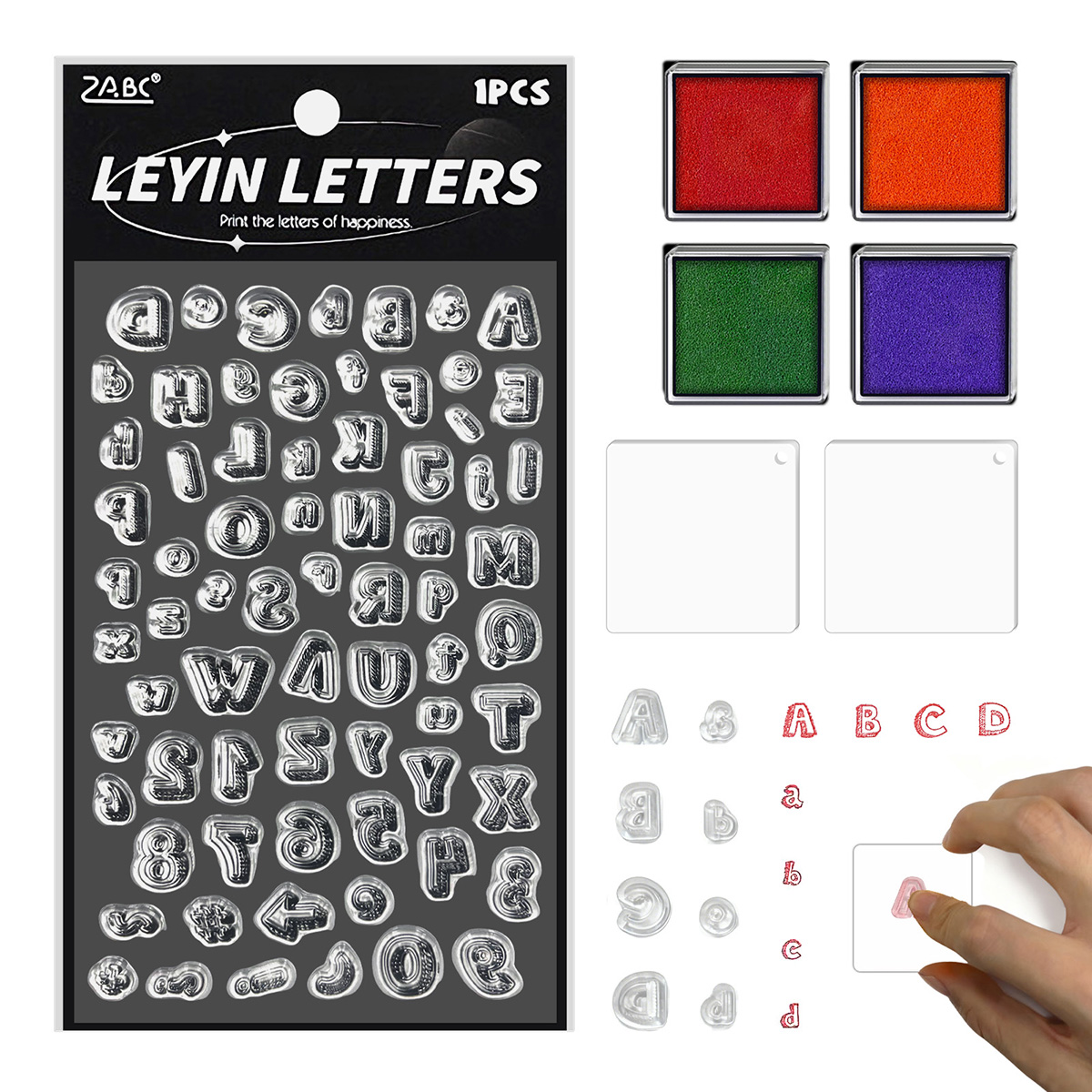 Letters and Numbers Clear Stam - Art Craft Activities For Preschoolers ulasan dan harga