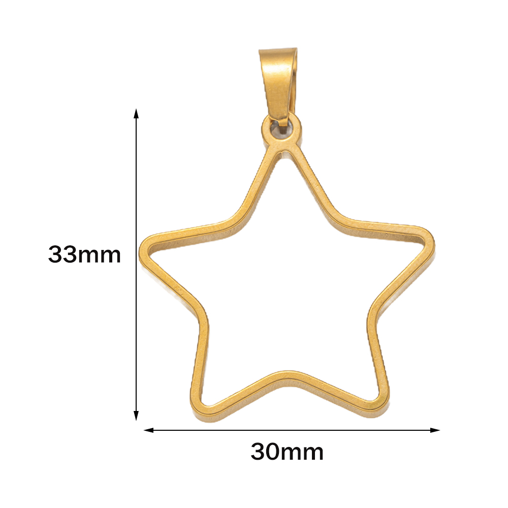 5pcs Stainless Steel Open Back - Resin Casting Mold ulasan dan harga