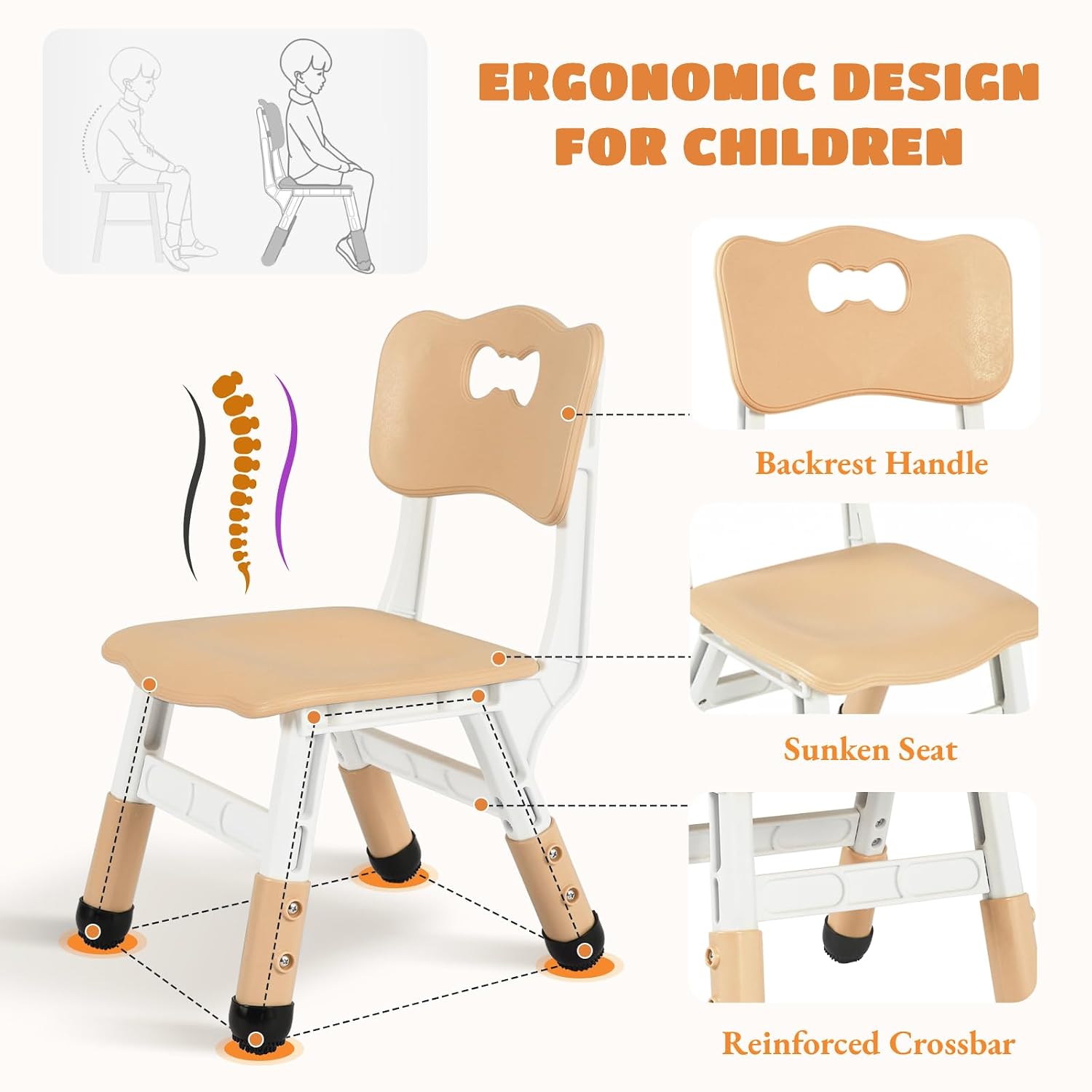 Kids Table and 6 Chairs Set, H - Art Craft Activities For Preschoolers ulasan dan harga
