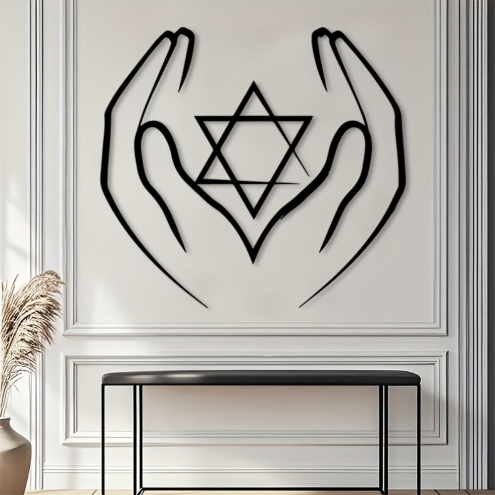 CIFBUY Metal Wall Art Abstract - Art Craft And ulasan dan harga
