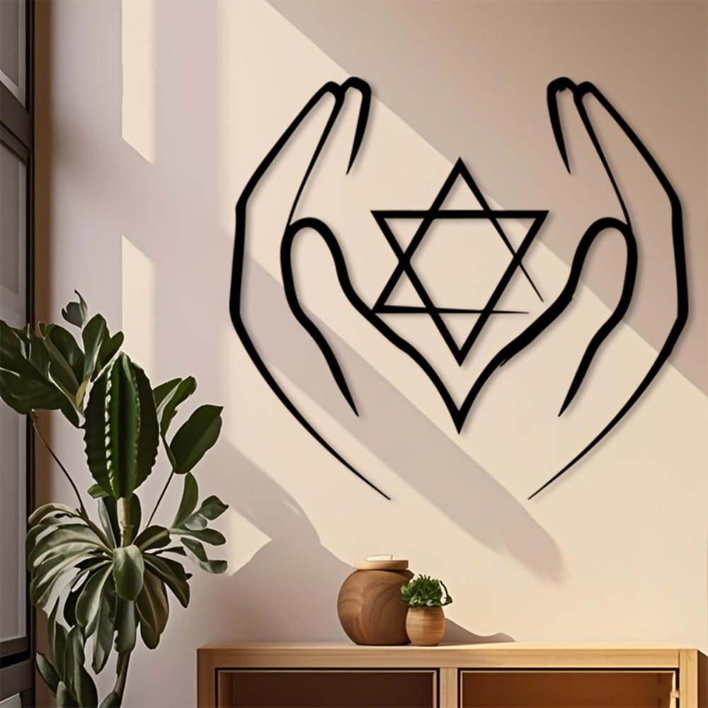 CIFBUY Metal Wall Art Abstract - Art Craft And ulasan dan harga