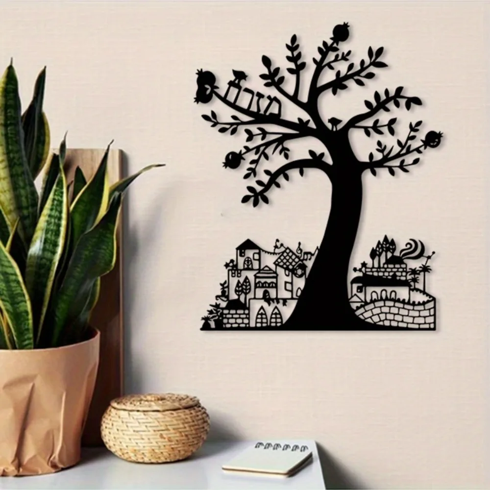 CIFBUY Metal Wall Art Pomegran - Art Craft And ulasan dan harga