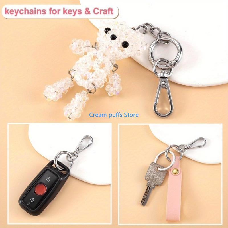 50LE Metal Swivels Hook and Ri - Art Craft Description ulasan dan harga