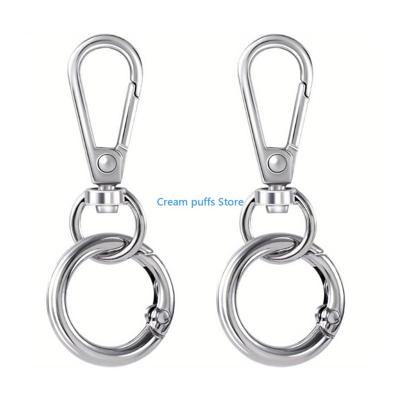 50LE Metal Swivels Hook and Ri - Art Craft Description ulasan dan harga